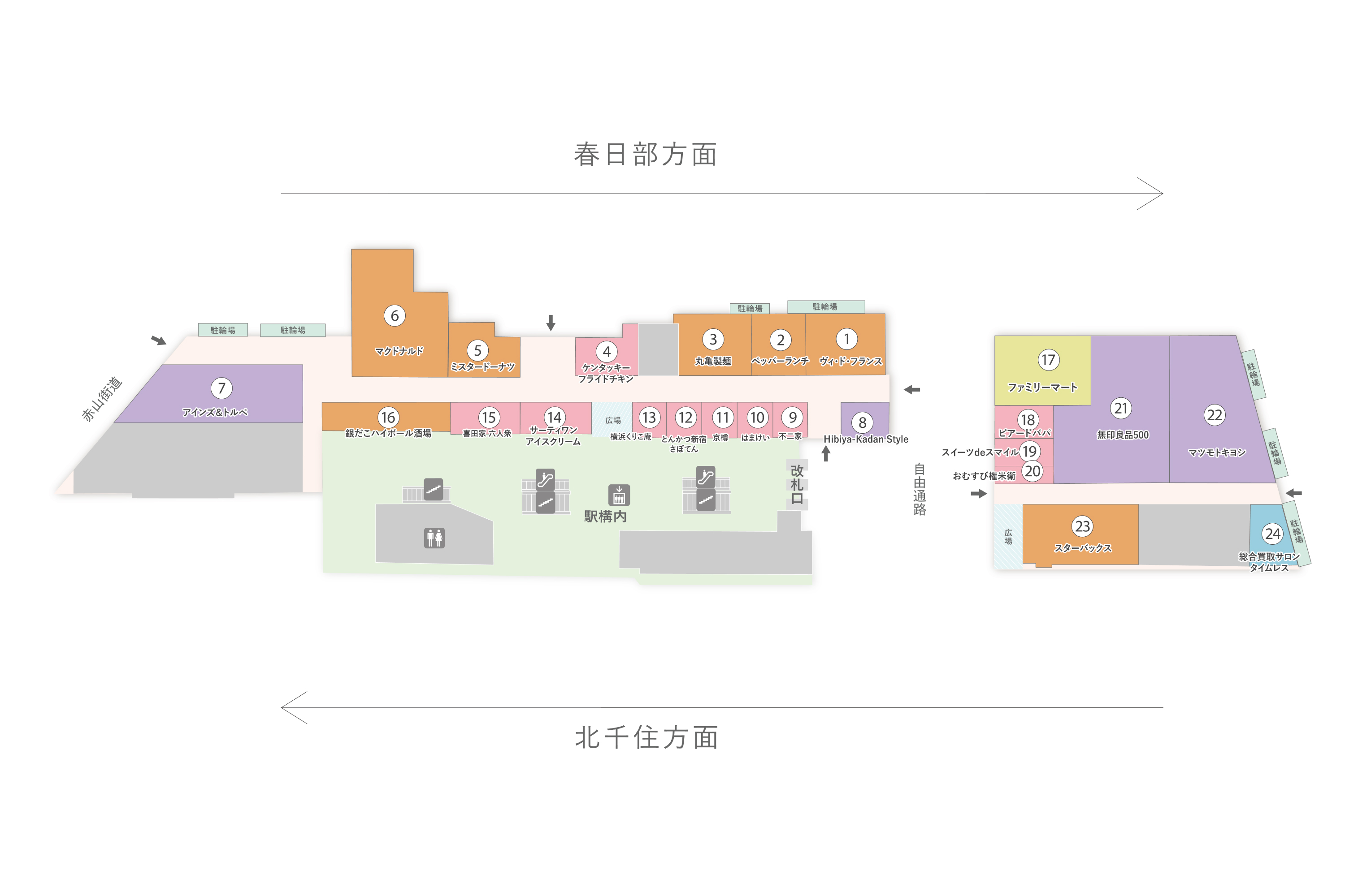 東武鉄道：２０２４年５月２３日（木）EQUiA 竹ノ塚　グランドオープン！